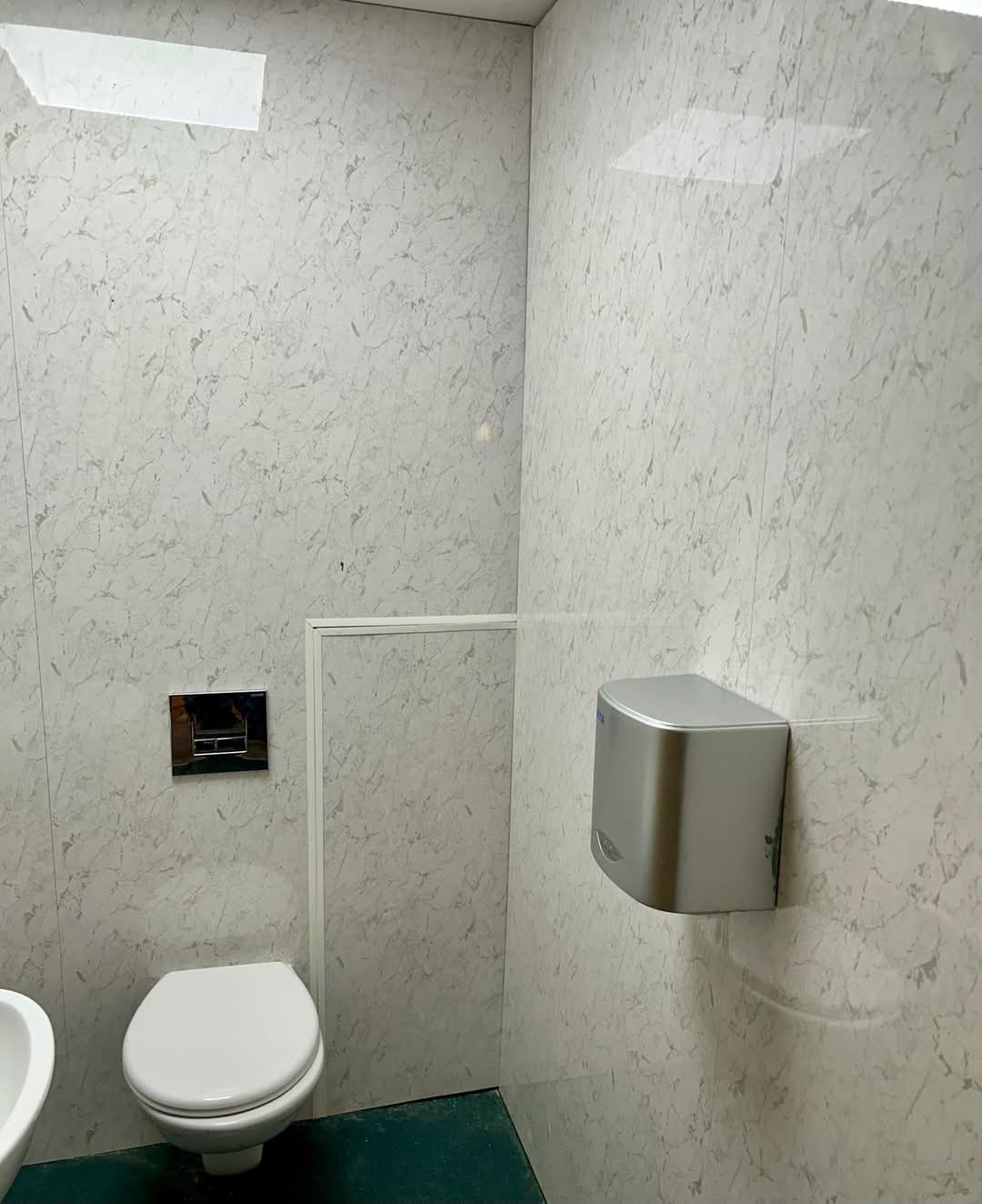 Toilets refurbished